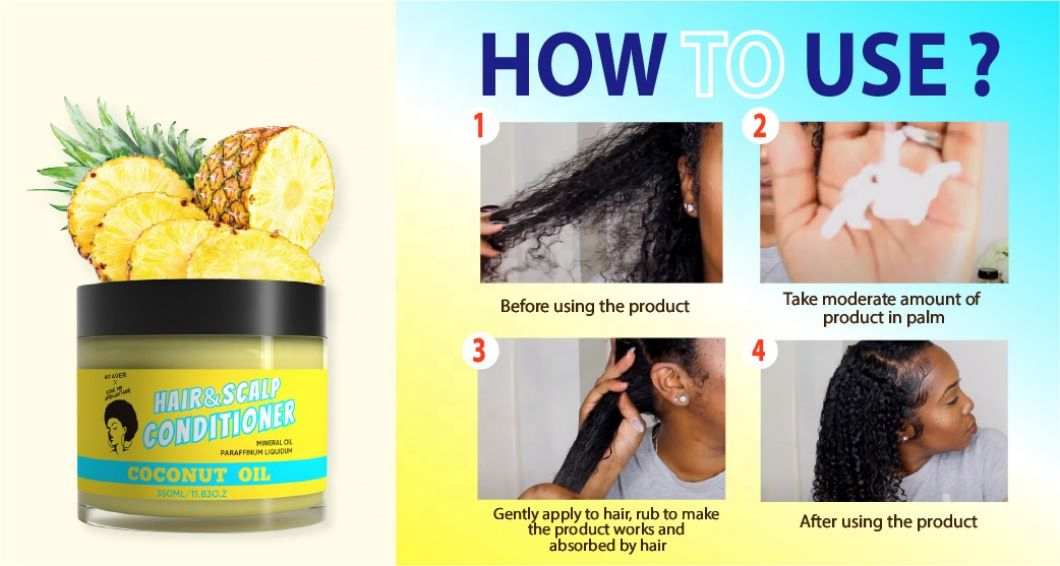 2022 Private Label Hair Care Products Damage Repair Hair and Scalp Conditioner