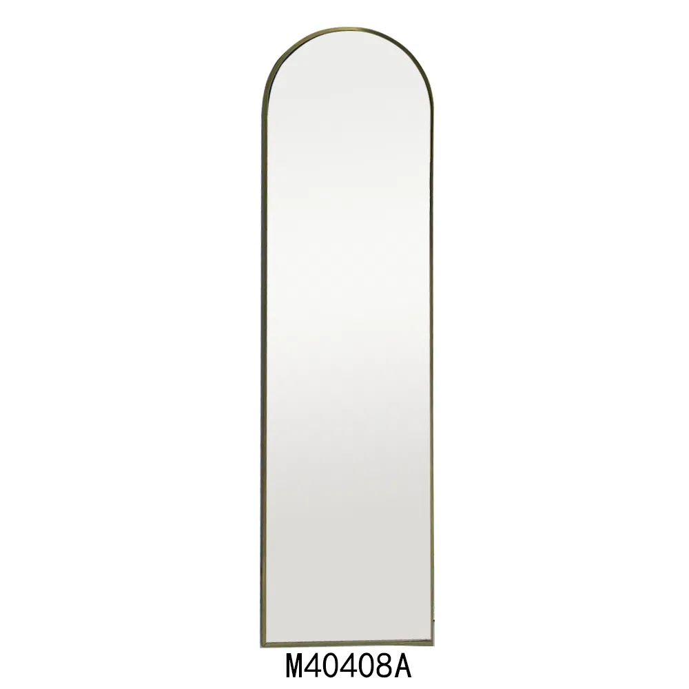 Metal Full Lenghth Arch Frame and Wall Mirror for Home Decoration