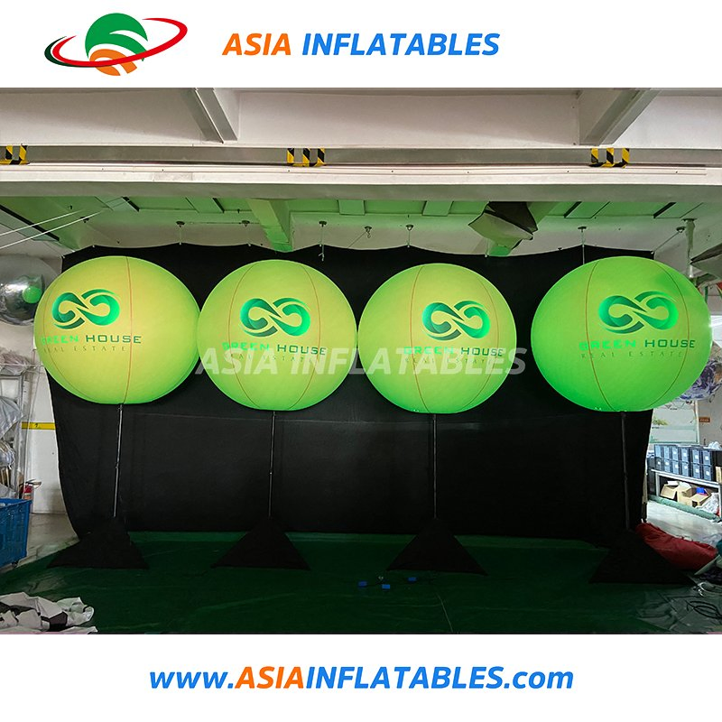 Advertising Custom Logo Inflatable Stand Balloon for Commercial Exhibition