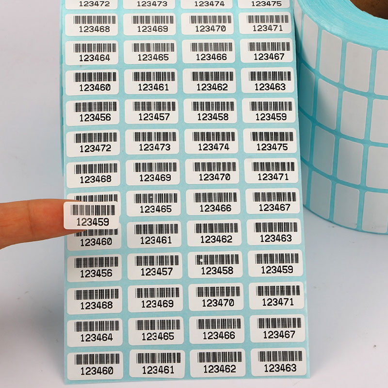 Premium Self-Adhesive Qr Barcode Labels for Direct Heat Printing