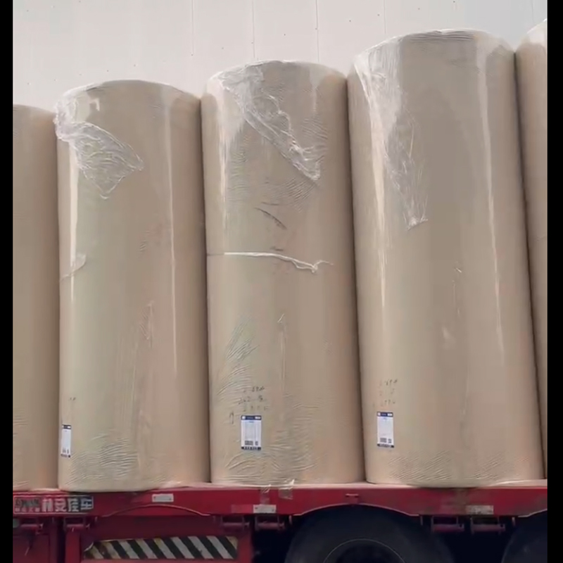 Jumbo Roll Tissue Paper Manufacture Bamboo Pulp Popular Jumbo Roll Raw Material