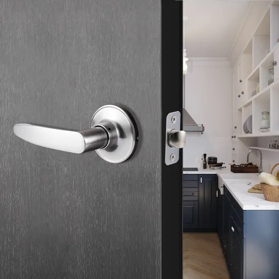 Tubular Door Handle Zinc Alloy Groove Handle Door Lock