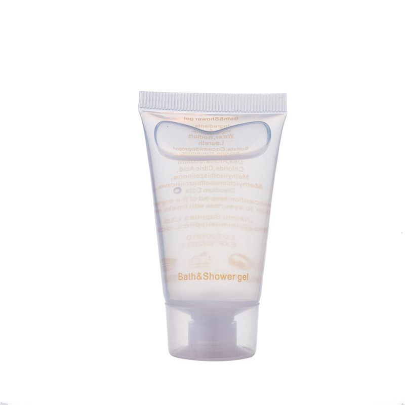 Mini-Labelled Transparent Shampoo Lotion Bottle Hotel Amenities Hotel Soft Tube
