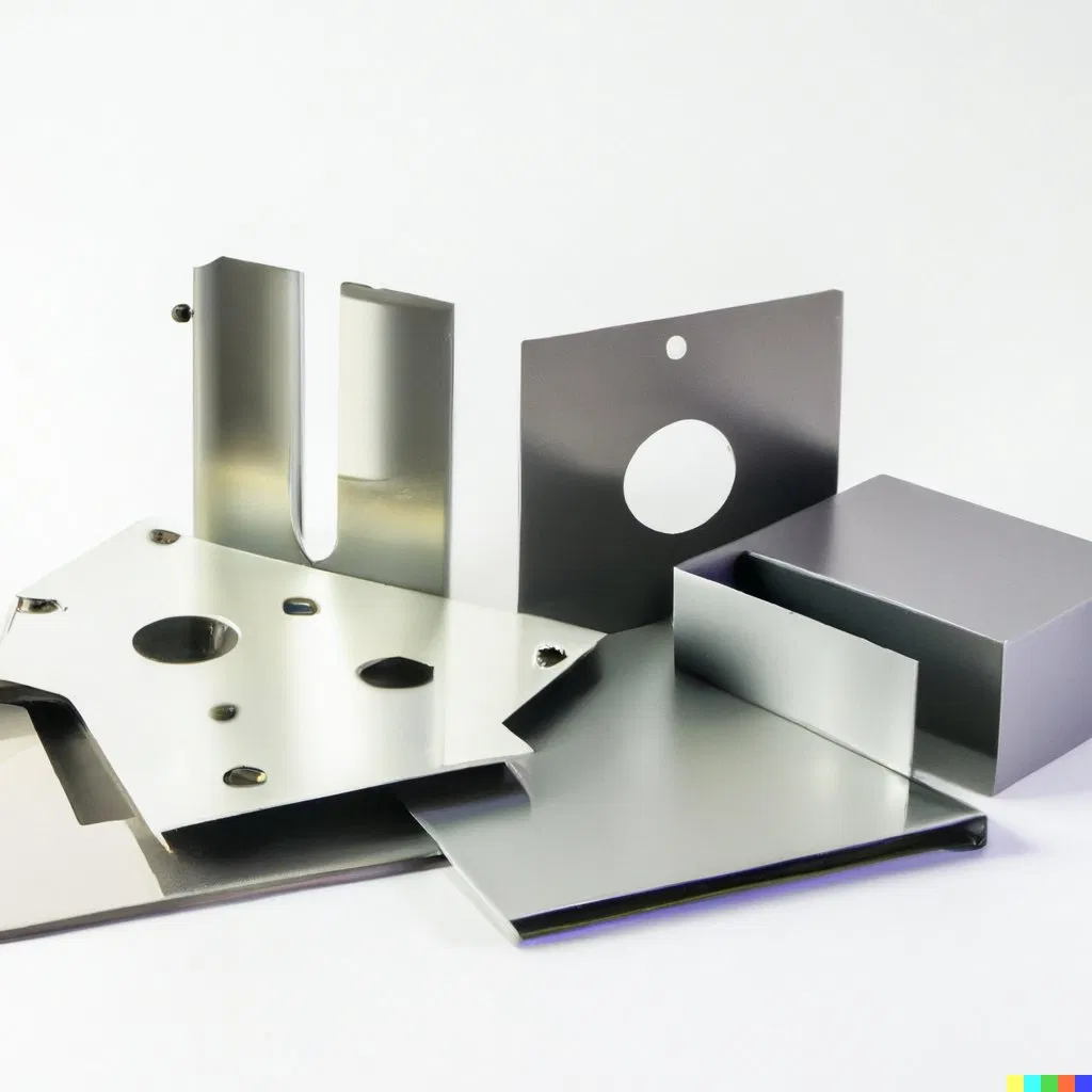 Precision CNC Machining Laser Cutting Service for Custom Aluminum Stainless Steel Components