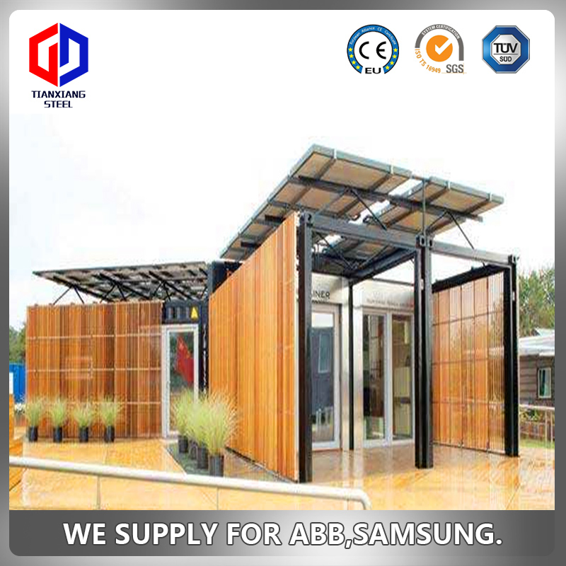 Shipping Container Home Coffee Shop Prefabricated Homes Modular House Prefab House