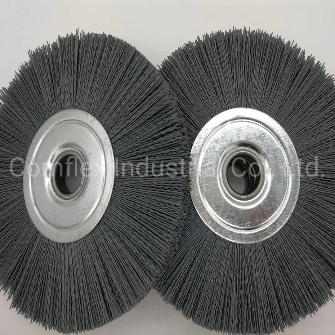 Абразивный полировальный круг из волнистой проволоки