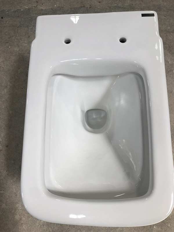 Bathroom Sanitaryware Wall Hung Toilet Ceramic Square Modern Concise Design Floor Mounted Floor Standing Bidet