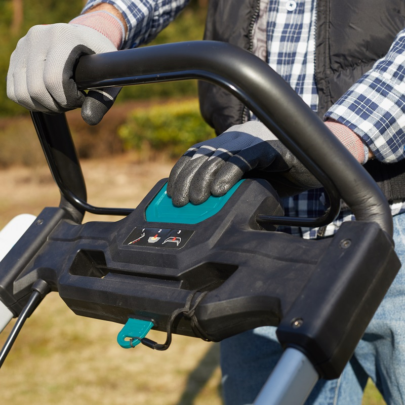 Liangye Cordless Lawnmower Garden Grass Cutting Tools 40V Battery Walk Behind Battery Lawn Mower with Electric Charger and Battery