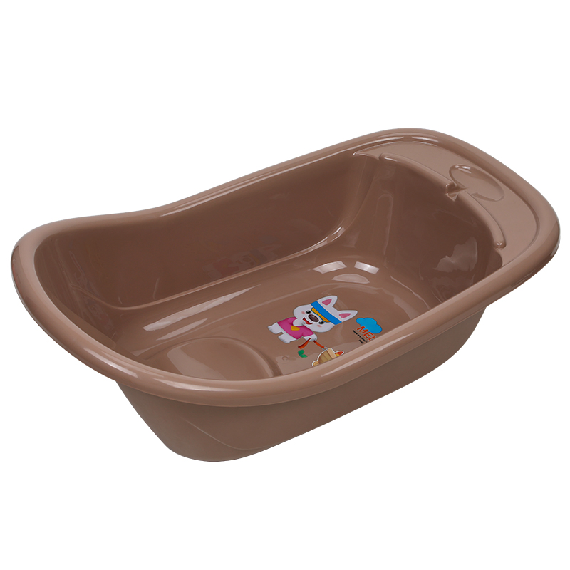 Cute Cartoon Baby Bath Tub Baby Products Plastic Bath Tub for Newborn Bathing
