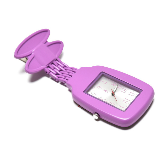 New Arrival Colorful Metal Drip Bottle Shape Nurse Watch