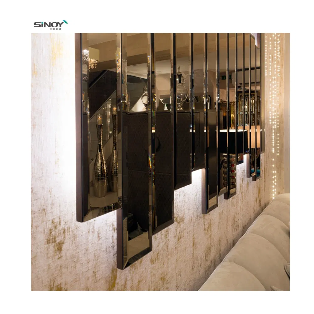 4mm 5mm 6mm Euro Bronze Silver Mirror Glass with Custom Service