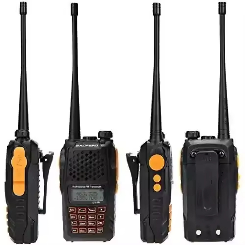 Радиостанция Baofeng UV-6R, 8 км, 7 Вт, двойной диапазон