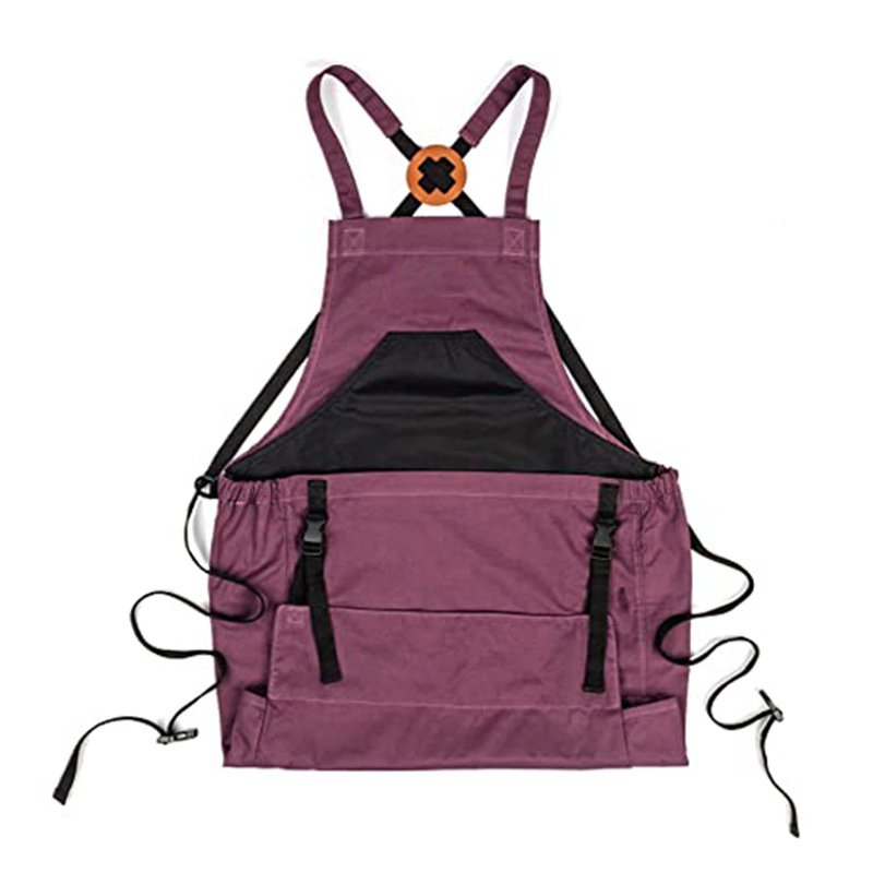 Large Pocket Oxford Apron: Fruit Picking, Quick Release, Tool Backpack, Wholesale