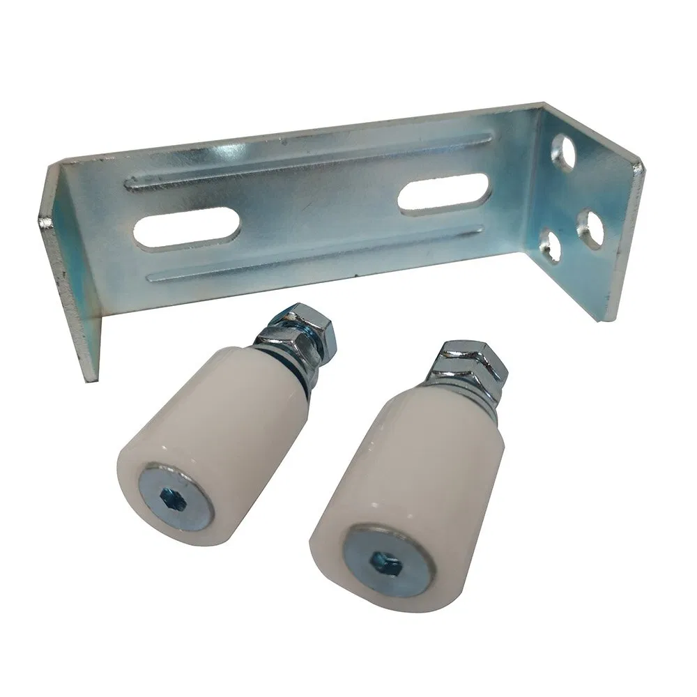 Slide Gate Guide Bracket with Nylon Rollers