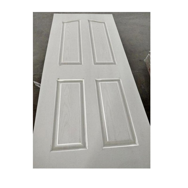 MDF HDF White Color Prime Veneer HDF Skin Door