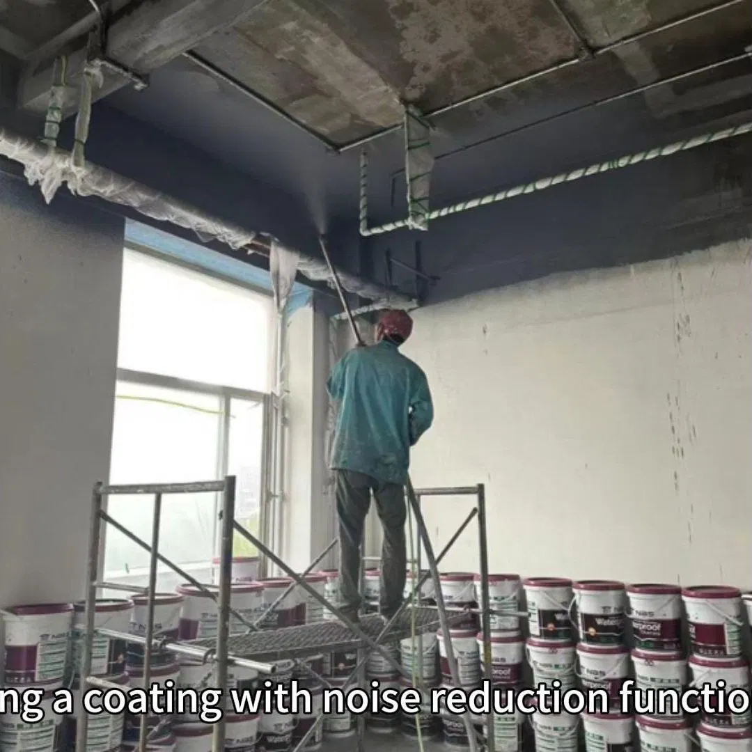 Sound-Absorbing Spray Coating Surface Spray Coating