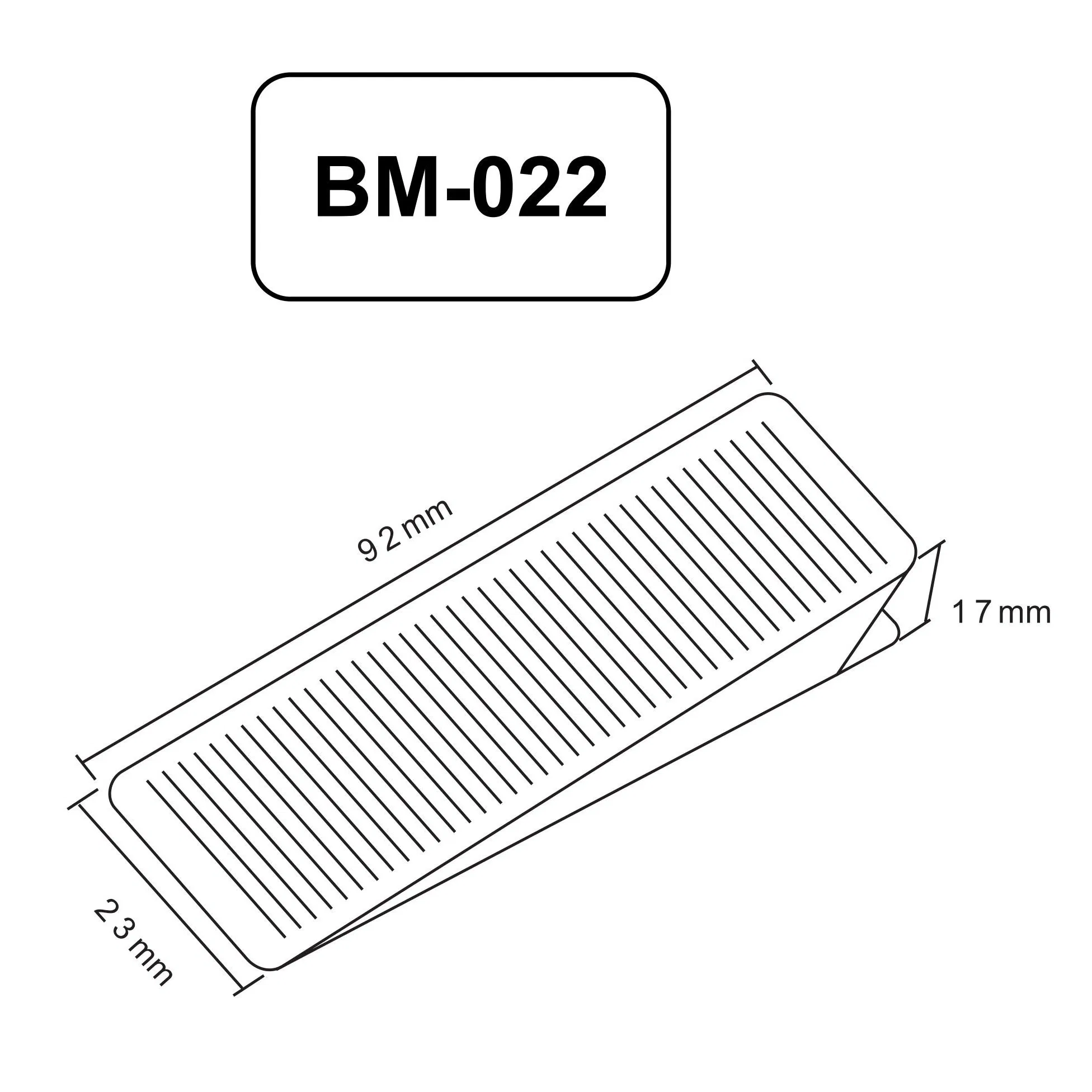 PP/PE Tile Leveling System Spacer Accessories Wedges 17mm
