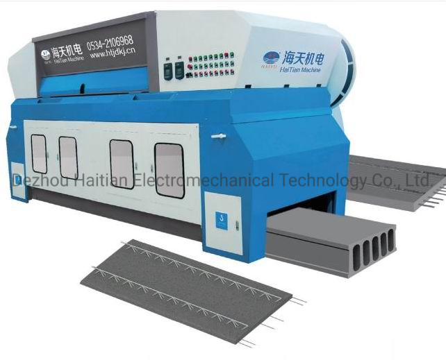 Sliding Prestress Prefabricated Hollow Core Slab Slipformer Machine Concrete Component Size Can Be Customized