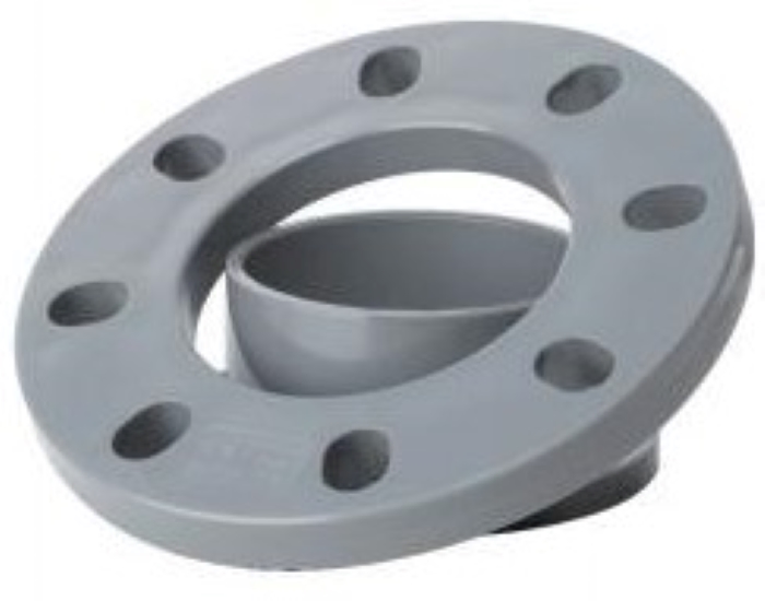 High Quality Plastic Pipe Blank Flange PVC Van Stone Flange UPVC Butterfly Valve Flange PVC Ts Flange PVC Female Thread Flange PVC Blind Flange DIN Standard