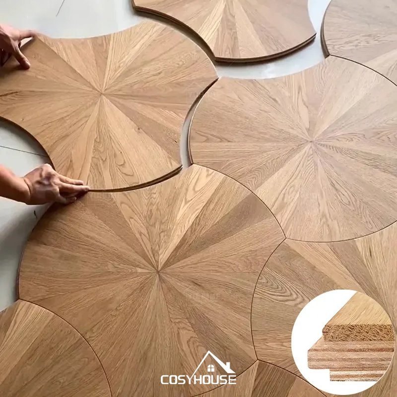 High-Quality Engineered Parquet Flooring for Villas, Apartments, and Hotels