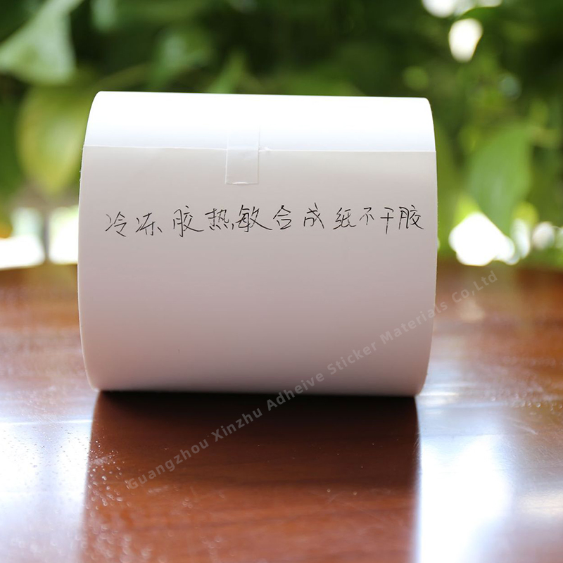 Low Temperature Direct Thermal Printing Synthetic Paper Self-Adhesive Label Material
