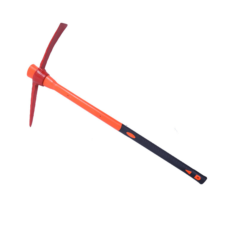 Garden Tool Thickened Double-Headed Small Pickaxe Outdoor Agriculture Hand-Tipped Steel Pick