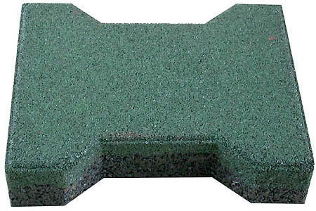 Dog Bone Rubber Tile, Rubber Flooring Tile