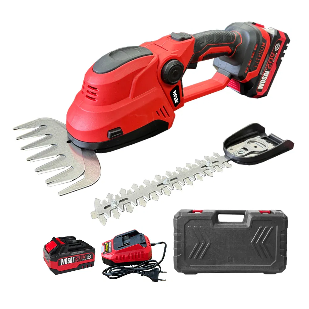 20V Cordless Brushless Electric Grass Hedge Shears Lightweight Cordless Trimmer for Lawn & Shrub Care