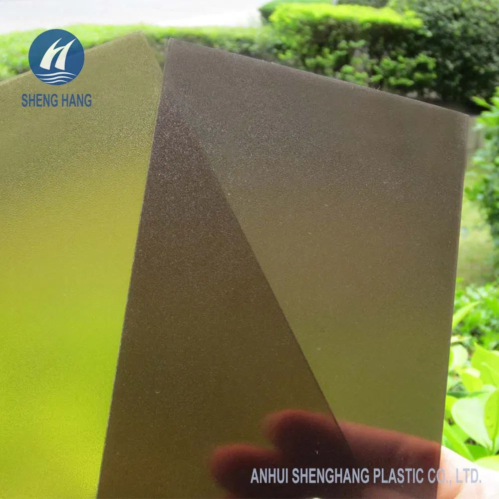 Unbreakable Plastic Polycarbonate Frosted Solid Sheet