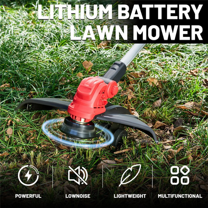 Ручная электрическая газонокосилка для сада и огорода