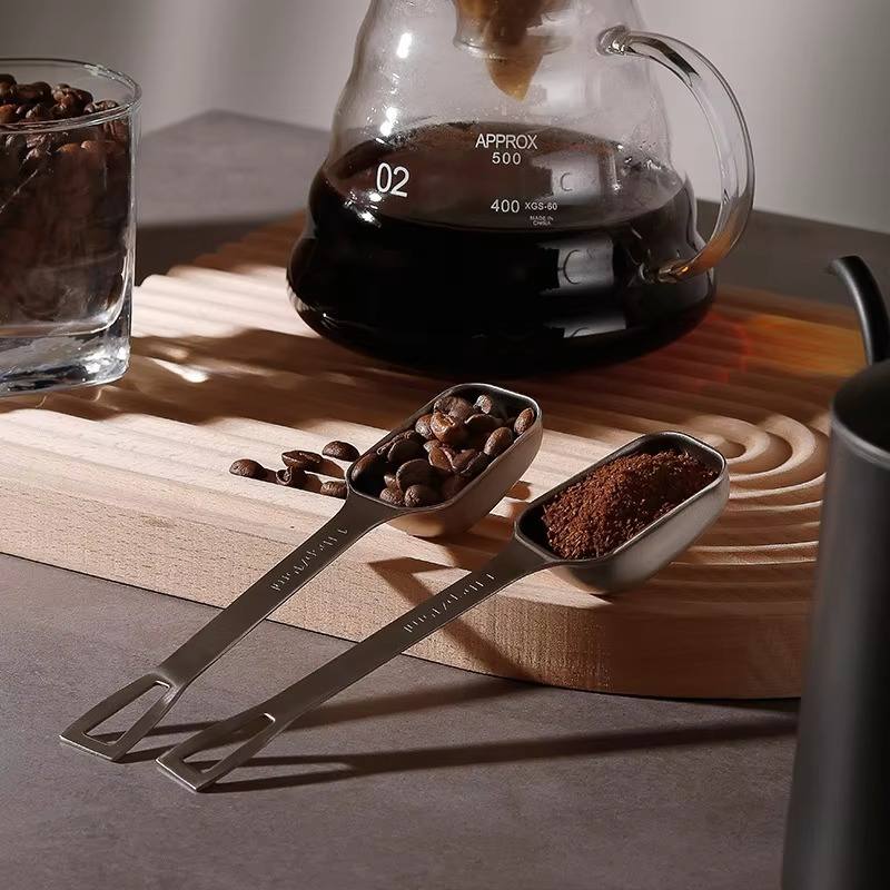 OEM Factory 15ml Square Measuring Spoon 304 Stainless Steel Kitchen Measuring Tool