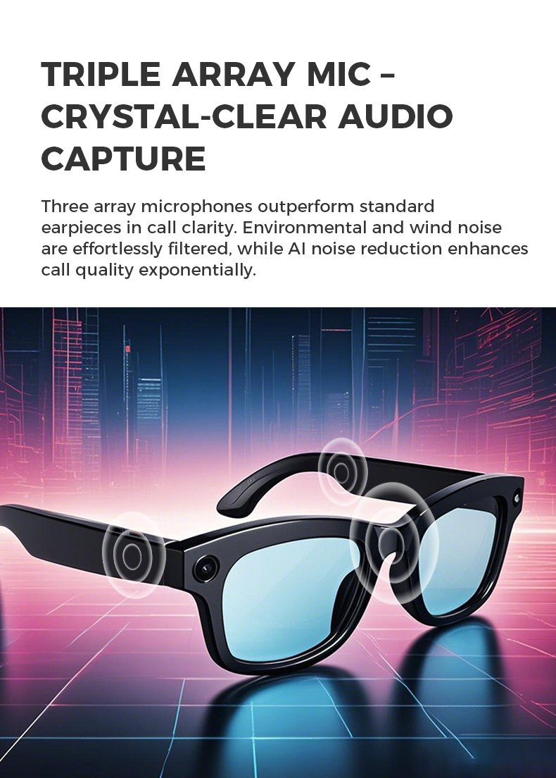 Smart Glasses Sport Glasses M01 Smart Glasses with Camera Chat Gpt Music Call Enc Noise Cancellation Sunglass Men WiFi Connection