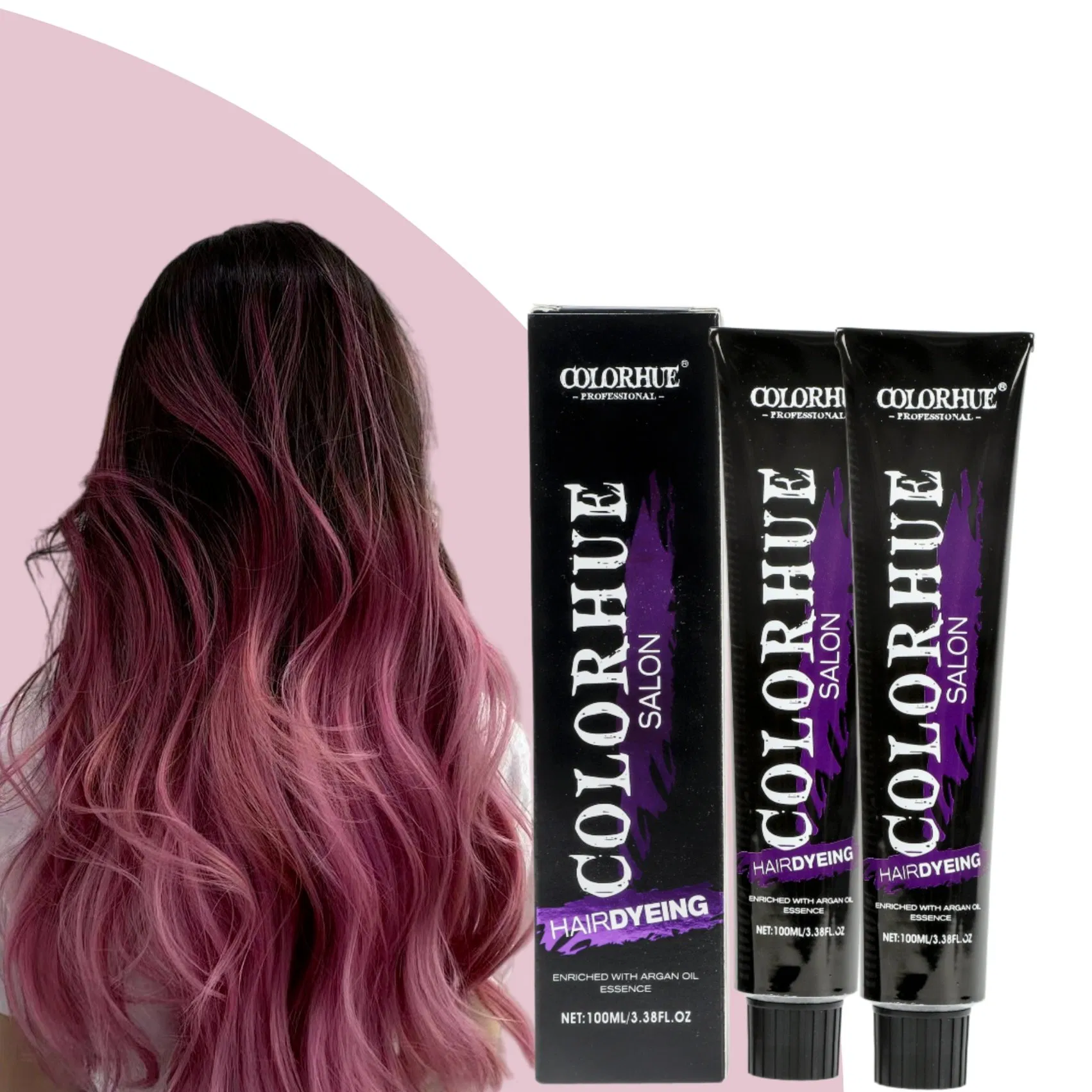 Best Hot Sale Purestyle 69 Colors Hair Dye Cream Colorhue Dye Cream