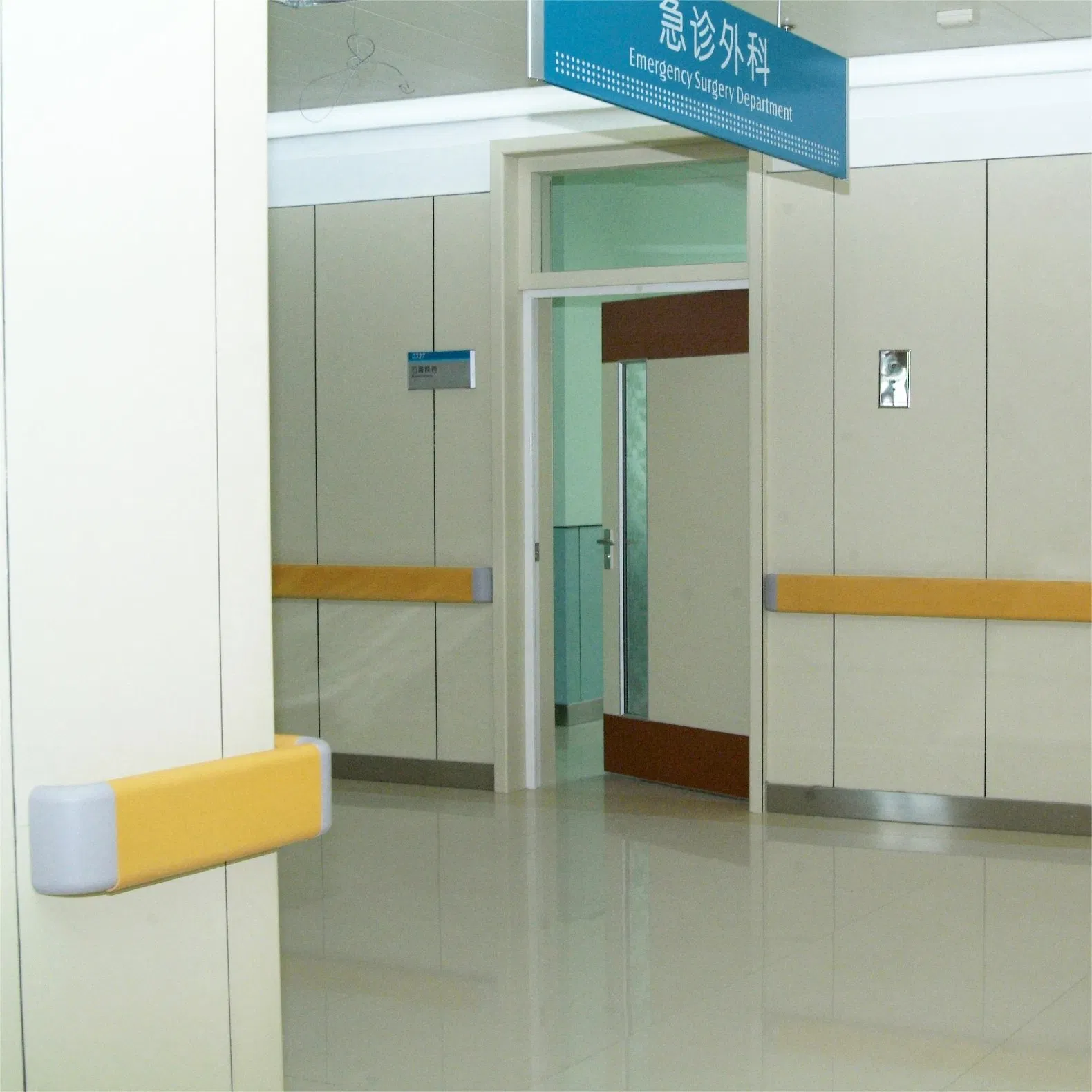 Debo Compact Laminate Board Hospital Aisle and Ward Interior Wall Panels Are Fireproof, Hygienic, Easy to Clean and Easy to Inst