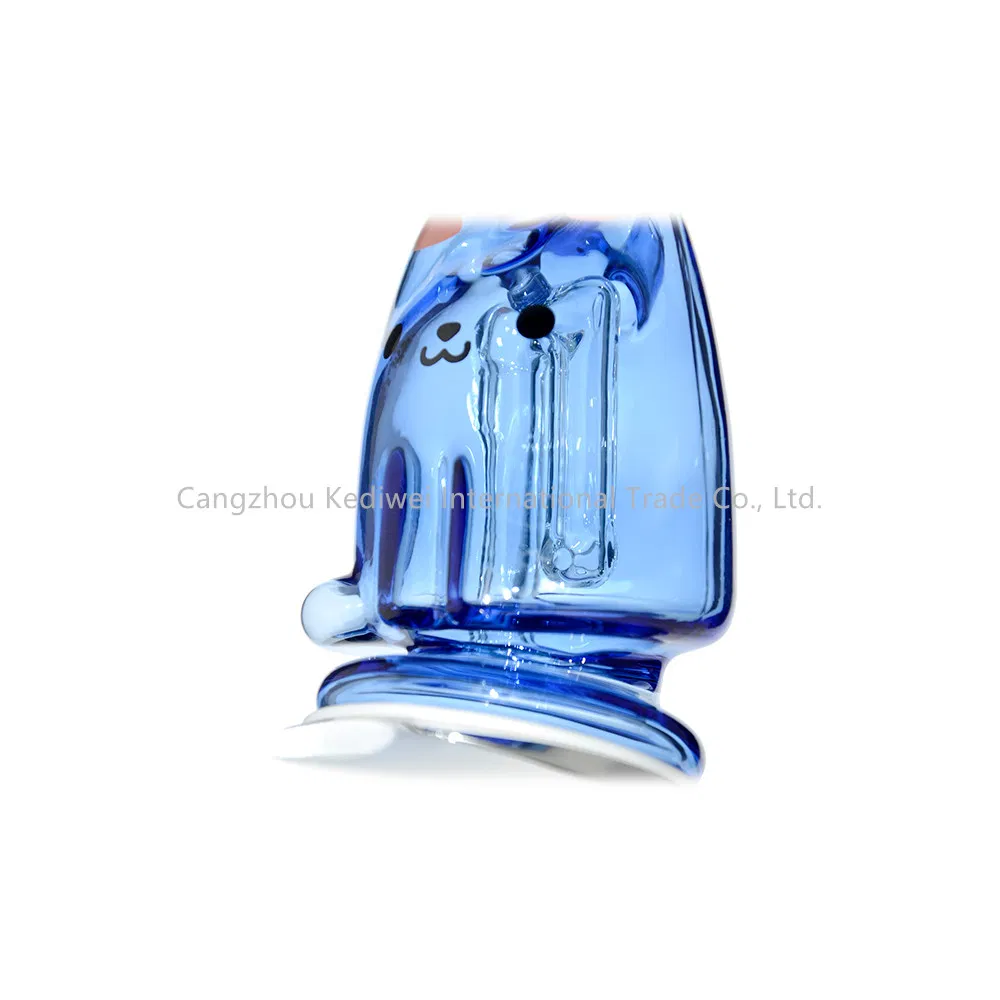 Puffco Peak PRO Attachment Glass Top Cat Design Glass Smoking Pipe
