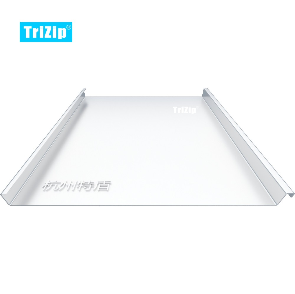 Triseam Rheinzink Titanium Zinc Double Lock Standing Seam Roofing Sheet, Wall Panel Triseam25-430