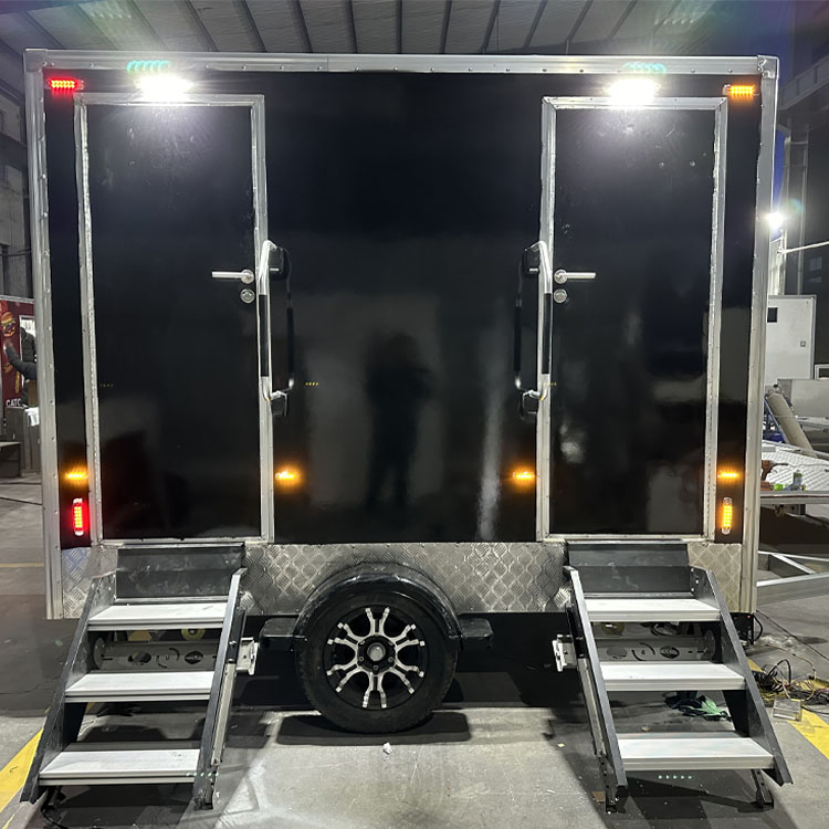 Tune 10 Feet Portable Restroom Restrooms Trailer Camping Caravan Mobile Toilet Trailer