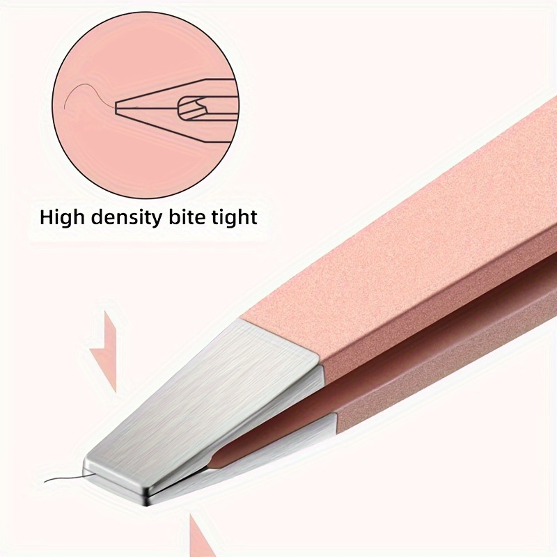 Precision Stainless Steel Cosmetic Makeup Beauty Tools Brow 4-Piece Eyebrow Tweezer Set