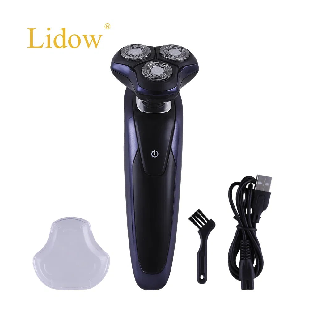 3D Electric Men's Rechargeable Shaving Machine Beard Trimmer Portable Electric Shaver