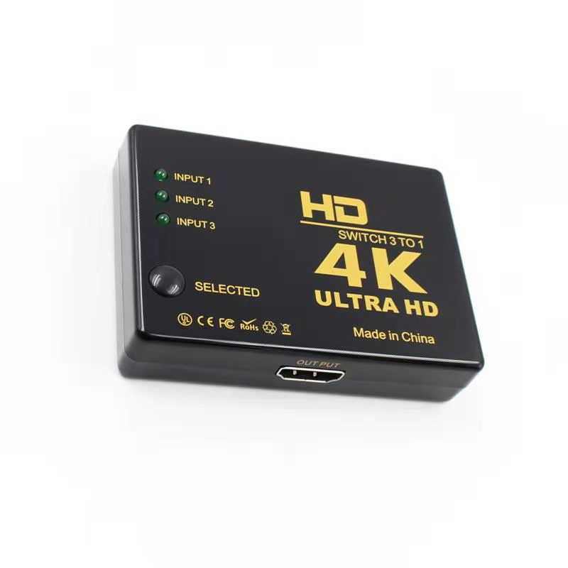 HDMI-коммутатор 3 порта 4K с пультом