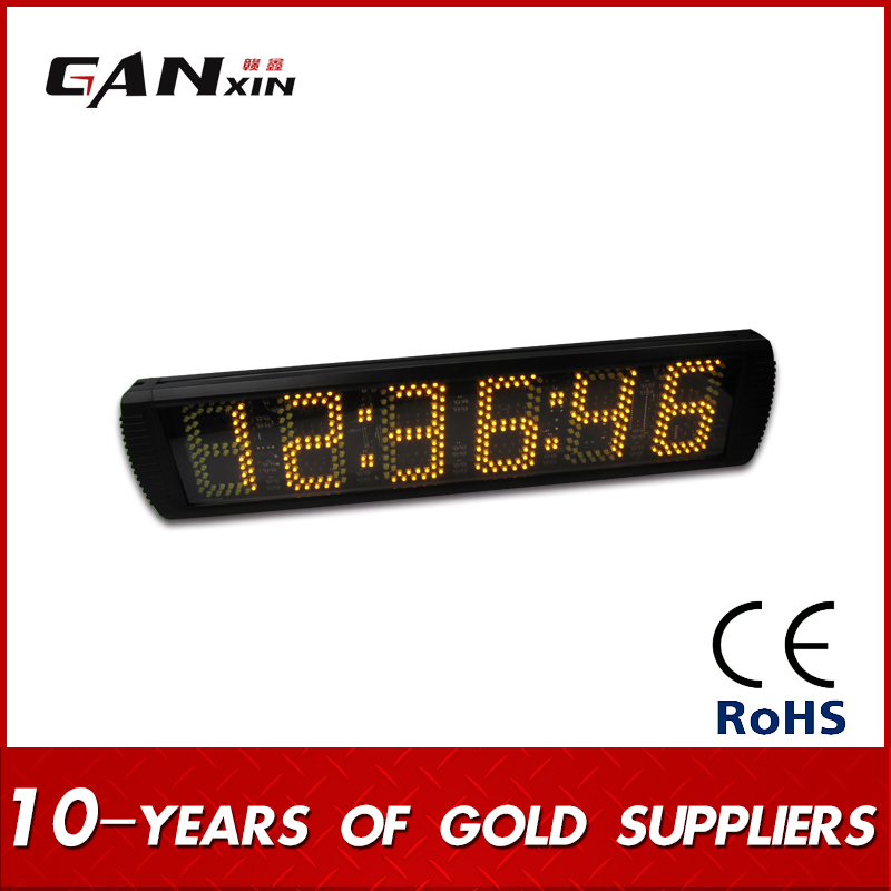 [Ganxin] 5inch Multifunction Semi-Outdoor LED Alarm Electronic Wall Clock