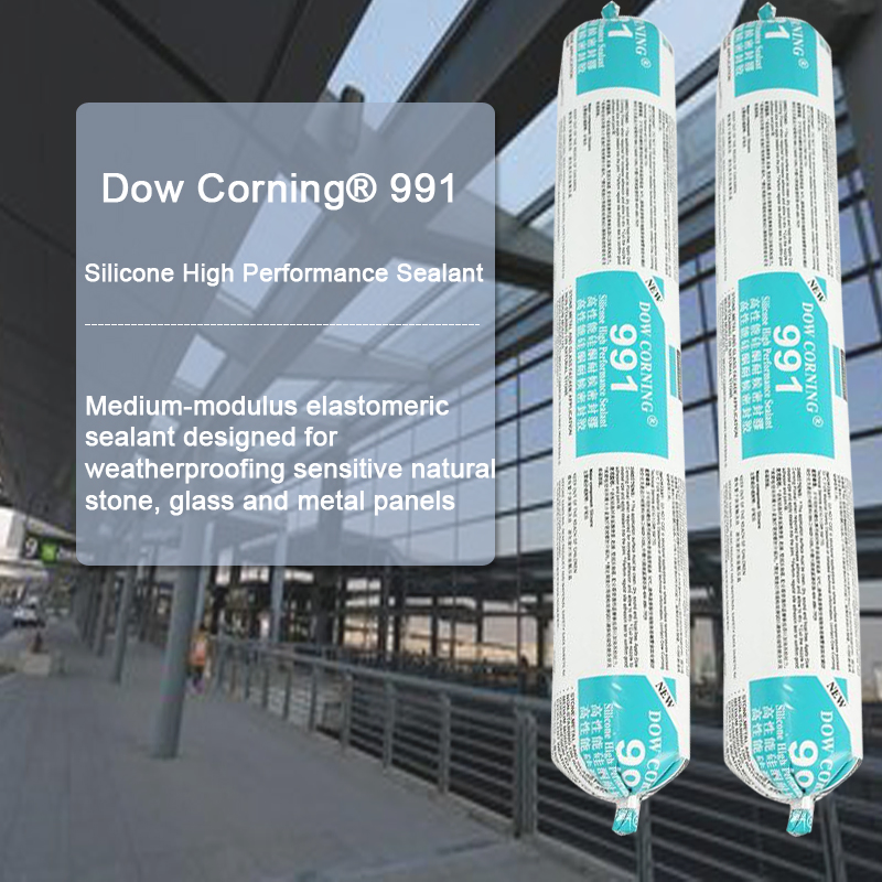 High Performance One Component Medium Modulus Dow Corning 991 for General Bonding and Sealing