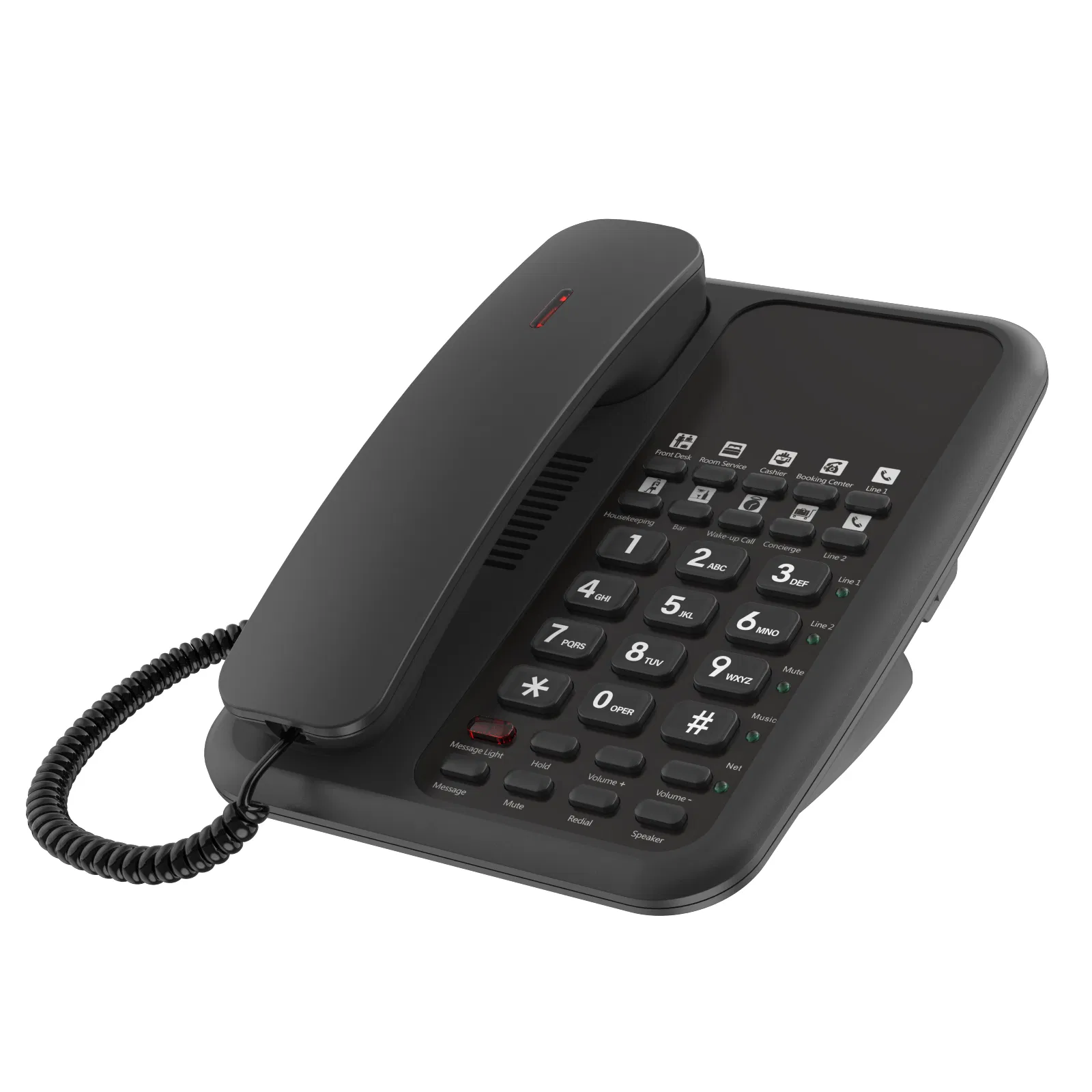 Advanced Cordless VoIP Hotel Phone with Poe Technology
