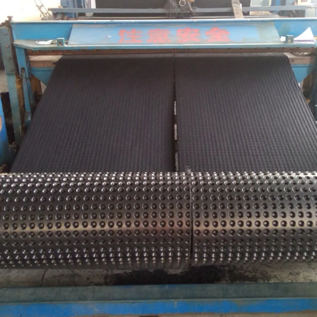 Eco-Friendly Construction Waterproof Dimple Membrane Drain Mat Plastic Sheet HDPE Drainage Board Cell with Cheap Price