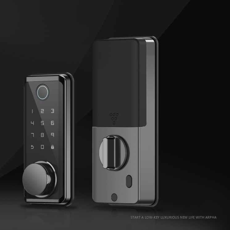 Tuya APP Fingerprint Entrance Password Bluetooth Security Automatic Smart Locks