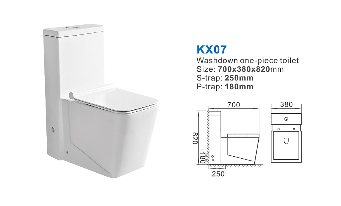 Ceramic Bathroom Modern Design Floor Standing Bidet Sanitary Ware Back to Wall Bidet