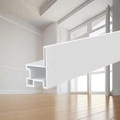 Custom Plastic Frame UPVC Window Profile for Casement Series