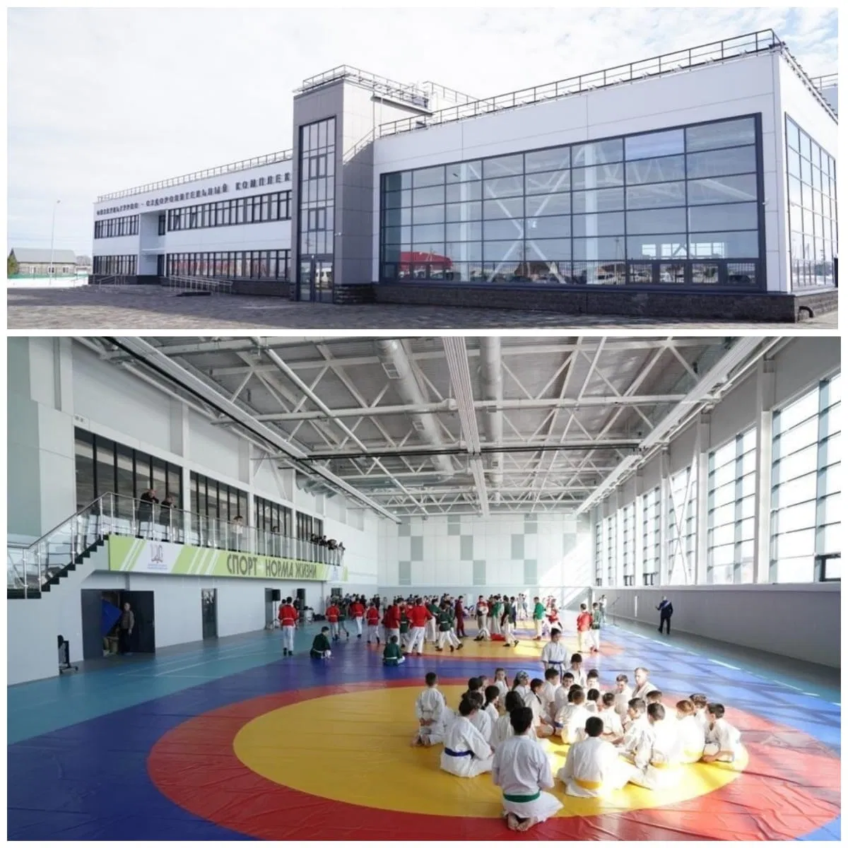 Prefabricated Steel Structure Building Sports Hall for Basketball/ Tennis/Swim/etc