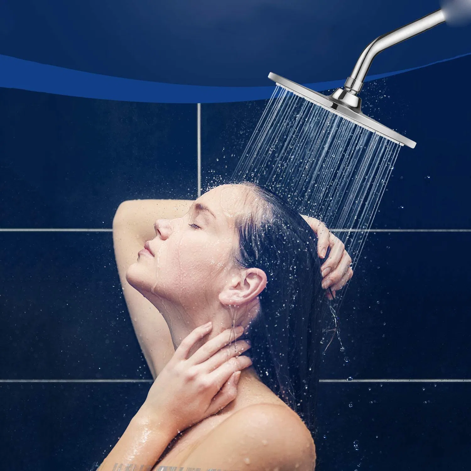 Aquacubic Oil Rubbed Bronze Shower Head Hot Sale 6" Professional Manufacture Cheap Rain Round Shower Head