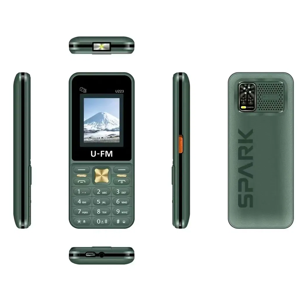 Кнопочный телефон Premium 2G с тройной SIM-картой